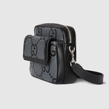  Túi Nam Gucci Small Jumbo Gg Crossbody 'Black Grey' 