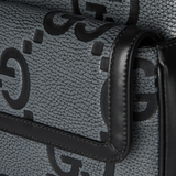 Túi Nam Gucci Small Jumbo Gg Crossbody 'Black Grey' 