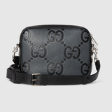  Túi Nam Gucci Small Jumbo Gg Crossbody 'Black Grey' 