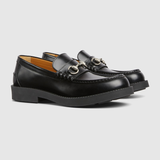  Giày Nam Gucci Loafer With Horsebit 'Black' ‎ 