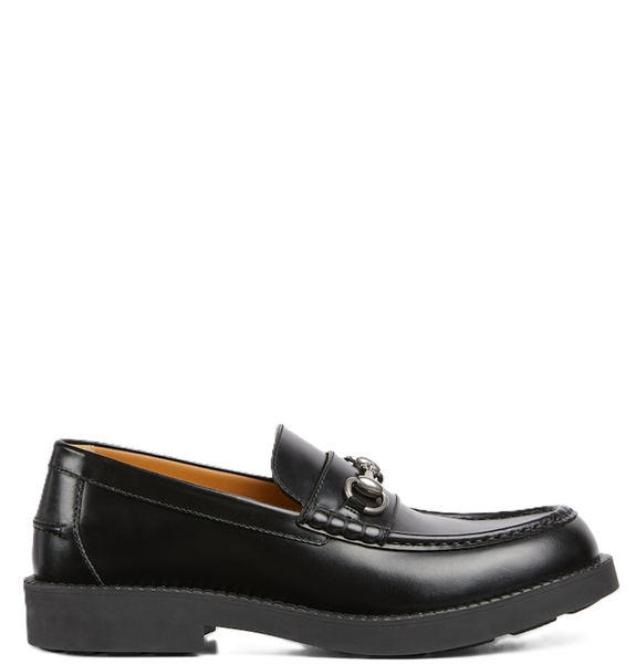  Giày Nam Gucci Loafer With Horsebit 'Black' ‎ 