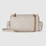  Túi Nữ Gucci Gg Marmont Small 'Irovy' 