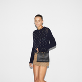  Túi Nữ Gucci Small Tote Hook Closure 'Black' 