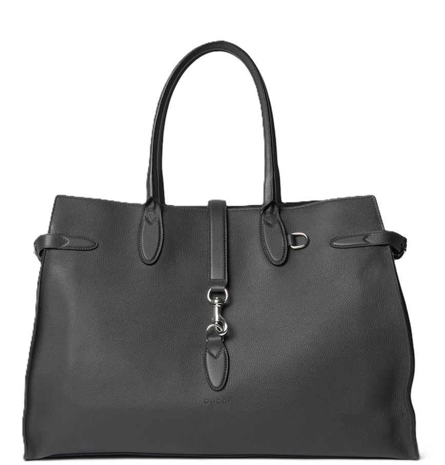  Túi Nam Gucci Large Tote Hook Closure 'Black' 