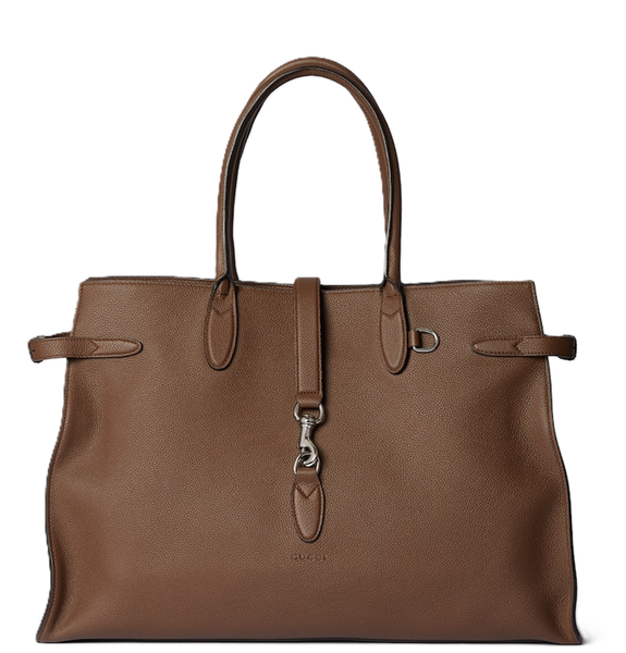  Túi Nam Gucci Large Tote Hook Closure 'Light Brown' 