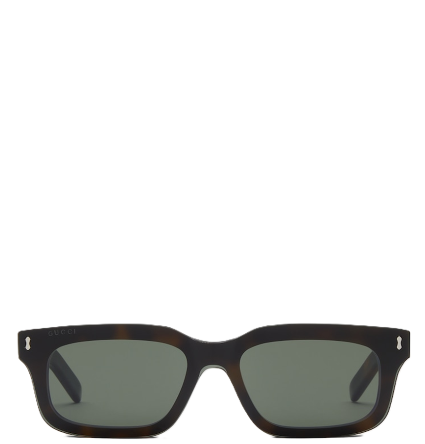  Kính Nam Gucci Rectangular Frame 'Tortoiseshell' 