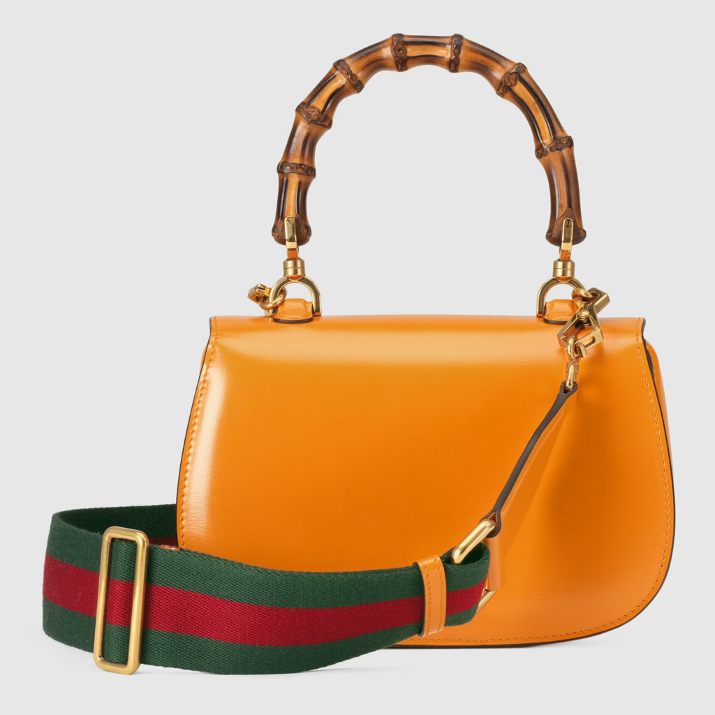  Túi Nữ Gucci Small Bamboo Marigold 'Yellow' 