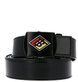  Thắt Lưng Nam Burberry Logo Graphic Plaque Buckle 'Black' 