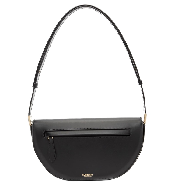  Túi Nữ Burberry Small Leather Olympia Bag 'Black' 
