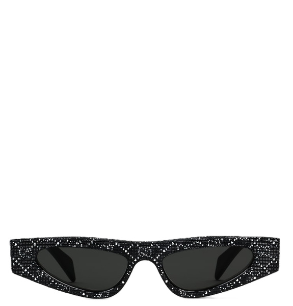  Kính Nữ Gucci Cat-eye Frame Sunglasses 'Black' 