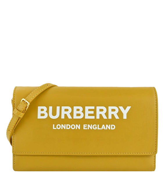  Túi Nữ Burberry Leather Logo Outlet 'Yellow' 