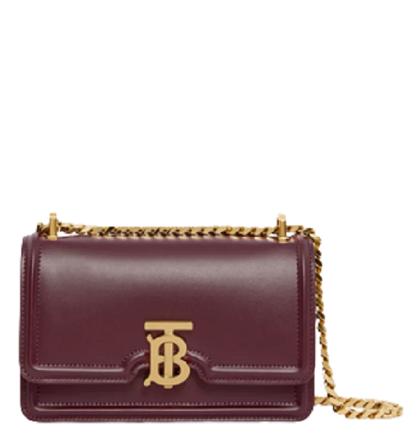  Túi Nữ Burberry Mini Chain TB Bag 'Deep Maroon' 