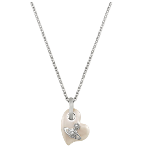  Dây Chuyền Nữ Vivienne Westwood Florentia Necklace 'Platinum' 