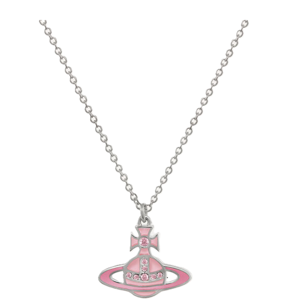  Dây Chuyền Vivienne Westwood Concetta Necklace 'Pink' 
