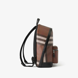  Balo Nam Burberry Check 'Dark Brown' 