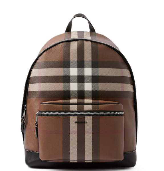  Balo Nam Burberry Check 'Dark Brown' 