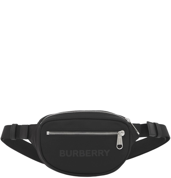  Túi Nam Burberry Small Logo Print Nylon Cannon Bum Bag 'Black' 
