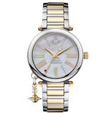  Đồng Hồ Vivienne Westwood Mother Orb 'Silver Gold' 