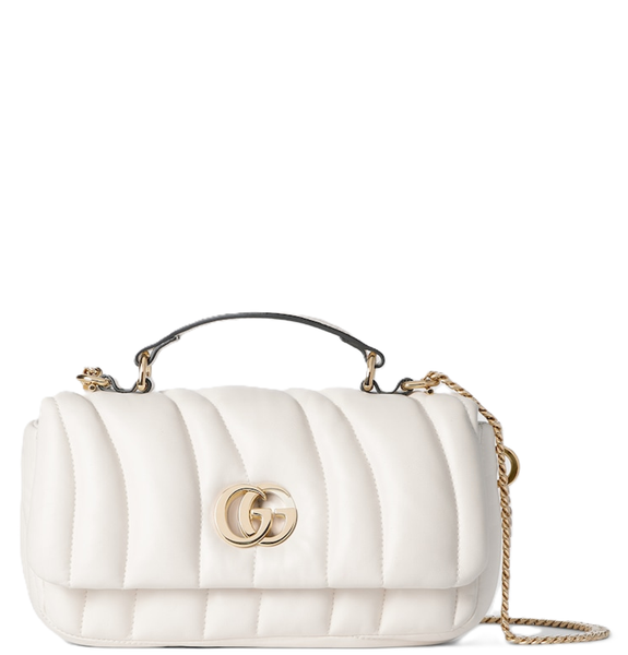  Túi Nữ Gucci Gg Milano Mini Top 'White' ‎ 