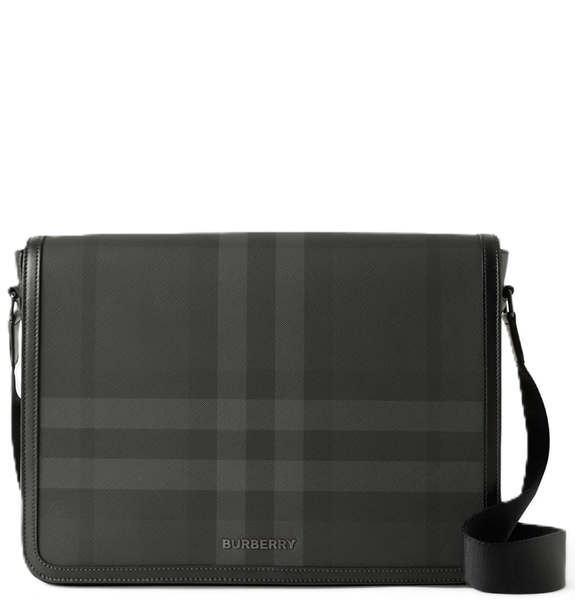  Túi Nam Burberry Medium Alfred Messenger Bag 'Charcoal' 