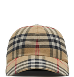  Mũ Burberry Check Cotton Baseball Cap 'Archive Beige' 