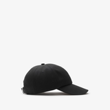  Mũ Burberry Cotton Blend Baseball Cap 'Black' 