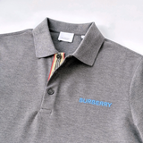  Áo Nam Burberry Logo Embroidered 'Grey' 