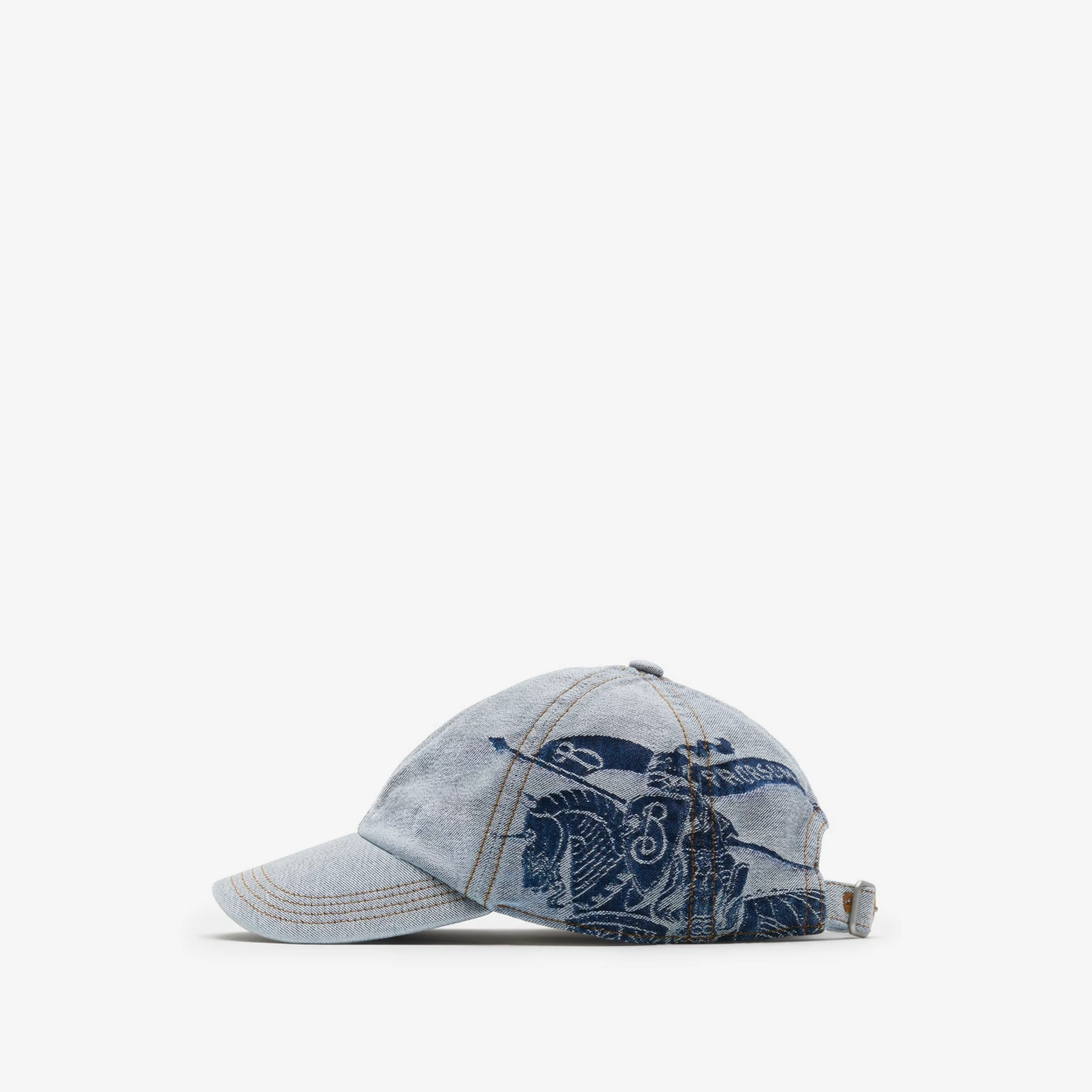  Mũ Burberry Denim Baseball Cap 'Indigo' 