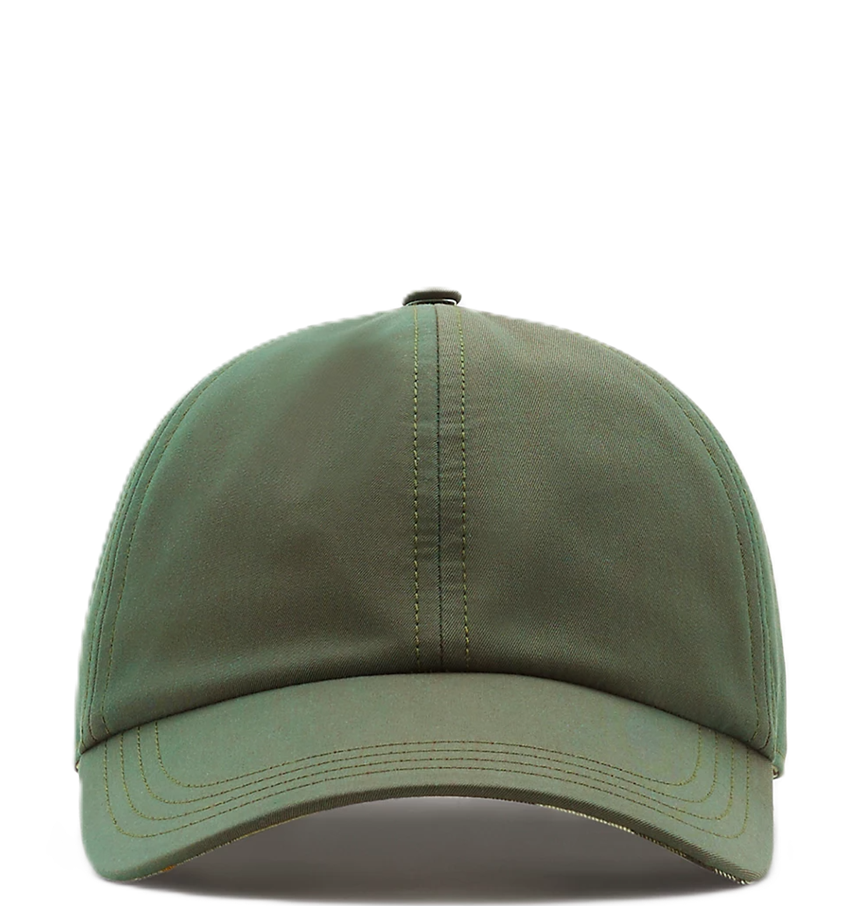  Mũ Burberry Cotton Baseball Cap 'Antique Green' 