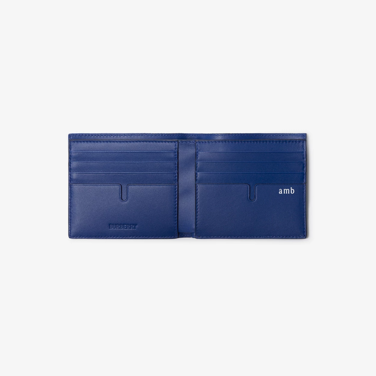  Ví Nam Burberry Check Bifold 'Knight' 