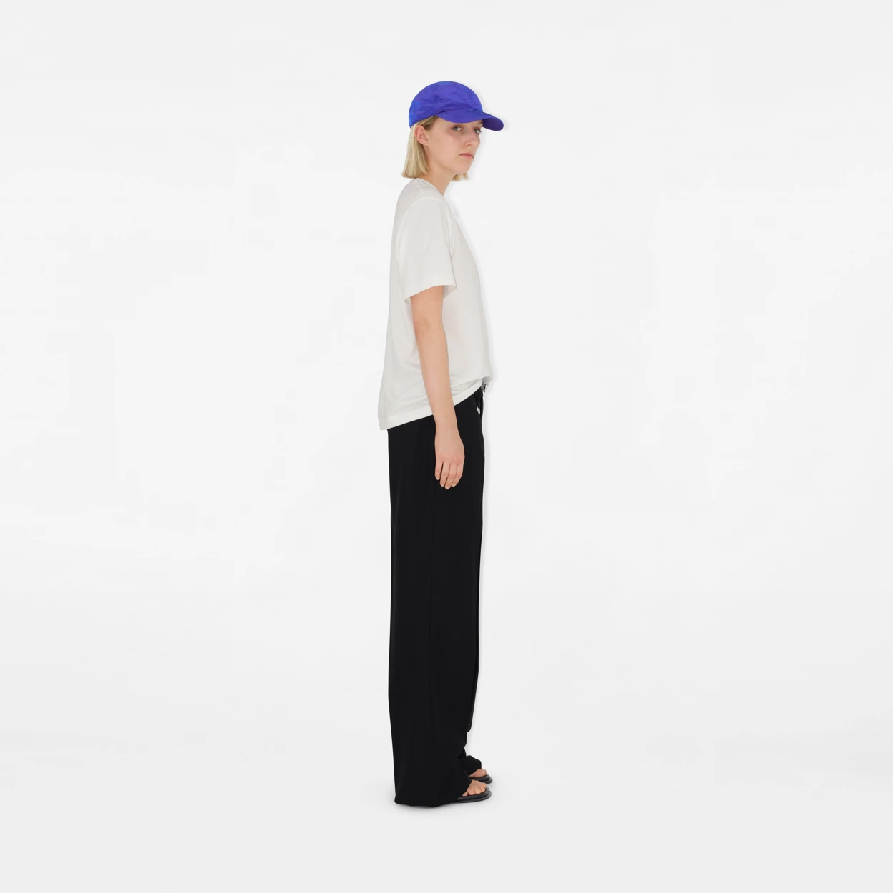  Mũ Burberry Nylon Blend Baseball Cap 'Electric Violet' 