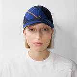  Mũ Burberry Check Linen Baseball Cap 'Knight' 