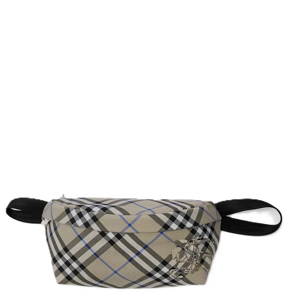  Túi Nam Burberry Check Belt Bag 'Black' 