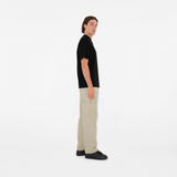  Áo Nam Burberry Logo Cotton T-shirt 'Black' 
