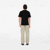 Áo Nam Burberry Logo Cotton T-shirt 'Black' 