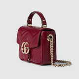  Túi Nữ Gucci Gg Marmont Mini 'Rosso Ancora' 