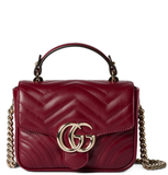  Túi Nữ Gucci Gg Marmont Mini 'Rosso Ancora' 