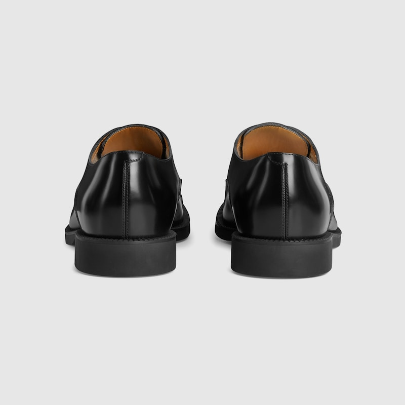  Giày Nam Gucci Lace-up Shoe 'Black' 