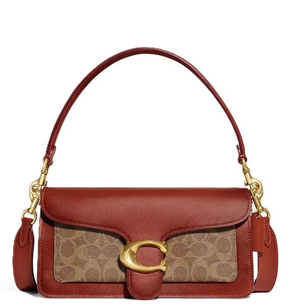  Túi Nữ Coach Tabby 26 Signature Canvas 'Red' 