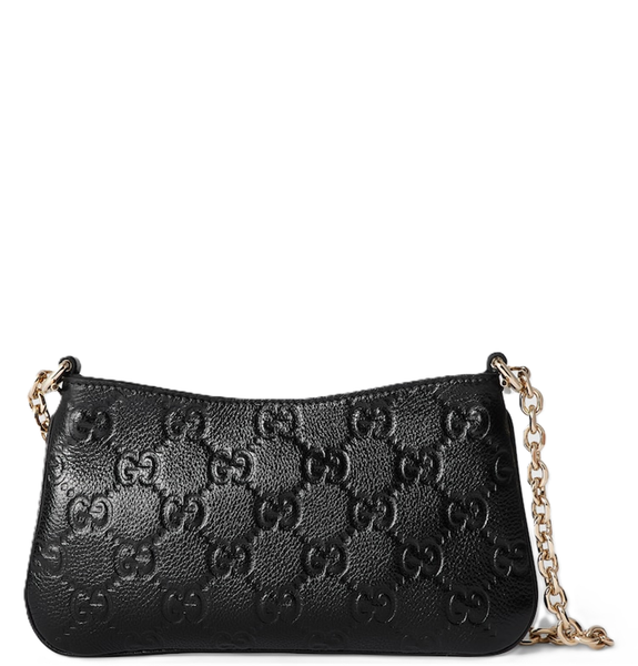  Túi Nữ Gucci Emblem Super Mini Bag 'Black' 