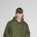  Mũ Nam Gucci Embroidered Wool Baseball 'Dark Green' ‎ 