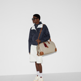  Túi Nam Gucci GG Emblem Medium Duffle 'Brown' 
