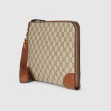  Túi Nam Gucci Emblem Small Business 'Beige'‎ 