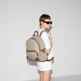  Balo Nam Gucci Gg Emblem Medium 'Brown' 