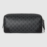  Túi Nam Gucci Emblem Medium Toiletry 'Black' 