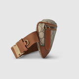  Túi Nam Gucci Emblem Small Belt Bag 'Beige' 