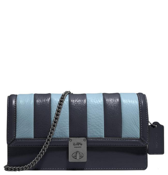  Túi Nữ Coach Hutton Clutch Block Quilting 'Multicolor' 