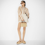  Túi Nữ Fendi Peekaboo Mini Leather Macramé 'Brown' 