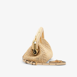  Túi Nữ Fendi First Small Macramé Raffia Bag 'Beige' 