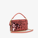  Túi Nữ Fendi Baguette Mini Embroidered 'Pink' 